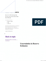 2.uncertainties in Reserve Estimates