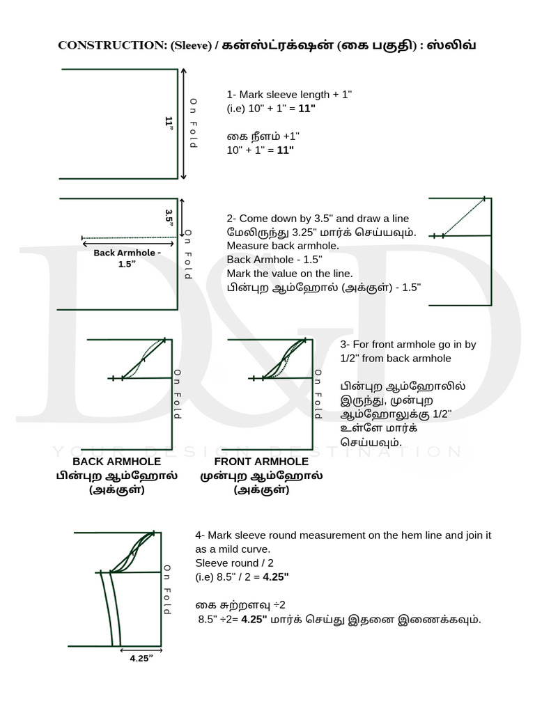 Basic Sleeve Theory | PDF
