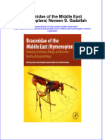 Braconidae of The Middle East Hymenoptera Neveen S Gadallah Full Chapter