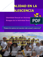 Clase Sexualidad en La Adolescencia