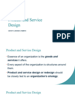 Product and Service