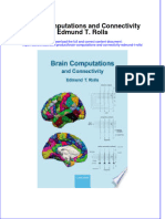 Brain Computations and Connectivity Edmund T Rolls Full Chapter