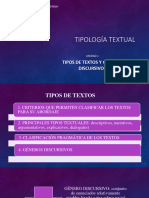 3. Tipología textual