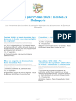 Contributors - Journées Du Patrimoine 2023 - Bordeaux Métropole