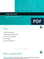 Lecture 10 - Cybersecurity