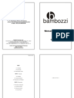 bambozzi Manual de Instruções SAG 1006E +55 (16) 33833818 S.A.B. (Serviço de Atendimento Bambozzi) 0800 773.3818 sab@bambozzi.com.