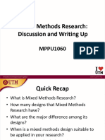 MPPU1060 - Discussion and Writing Up - Elearning Version