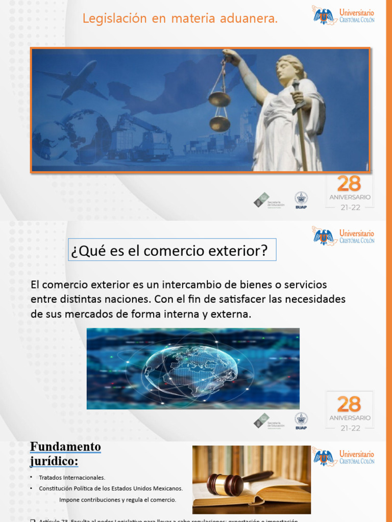 Ley Aduanera y Comercio Exterior | PDF | aduana | Arancel