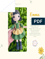 Crochet Melina Doll Amigurumi PDF Pattern