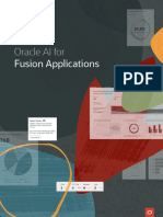 Oracle AI for Fusion Applications official messaging