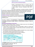 BCHES102 Module-3 Corrosion & Electrode System-1