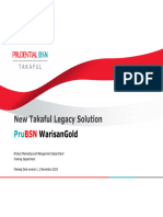 PruBSN Warisan Gold - New Takaful Legacy Solution