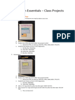 Class Project Notes - Web Design Essentials - PP