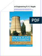 Power Plant Engineering R K Hegde download pdf chapter