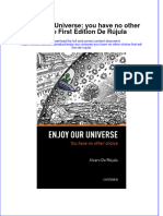 Enjoy Our Universe You Have No Other Choice First Edition de Rujula Full Chapter