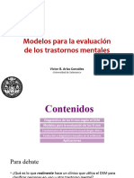 Modelos para La Evaluación de Los Trastornos Mentales: Víctor B. Arias González