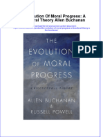 The Evolution of Moral Progress A Biocultural Theory Allen Buchanan Full Download Chapter