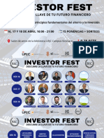Evento Investor Fest - BICURJC