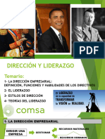 Tema de Direccion y Liderazgo