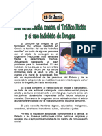 26 de JUNIO (3) - Día de La Lucha Contra El Tráfico Ilícito y El Uso Indebido de Drogas.