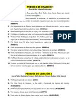 Oremos Lista de Pedidos 04 Abril