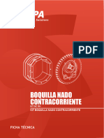 Ficha Técnica Boquilla Ando Contra Corriente Espa