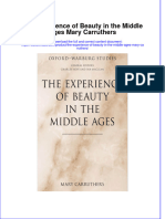 The Experience Of Beauty In The Middle Ages Mary Carruthers full download chapter