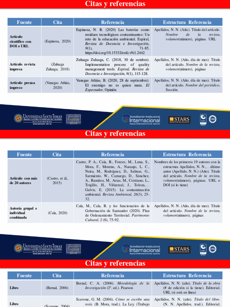 Guía de Citas y Referencias Académicas | PDF | Software de la ...