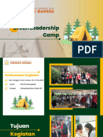 Sosialisasi Green Leadership Camp 2024