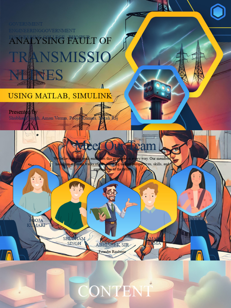 Blue and yellow modern training and development presentation 20240229