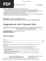 Upgrade An HA Firewall Pair PAN