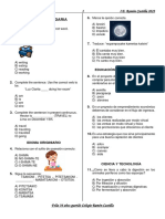 Examen 4° Año