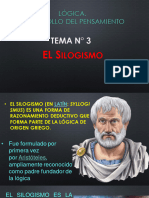 Tema #3 - Silogismos