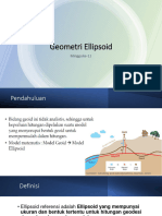 Minggu Ke-11 Geometri Ellipsoid