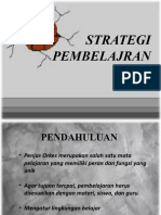 Strategi Pembelajaran