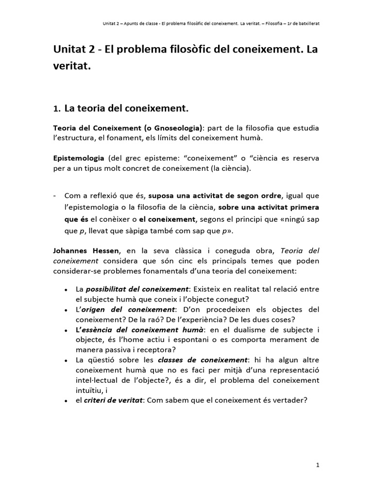 Apunts de Classe Tema 2 | PDF