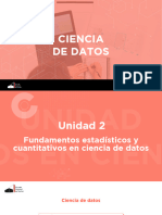 Ciencia de Datos Diapositivas U2