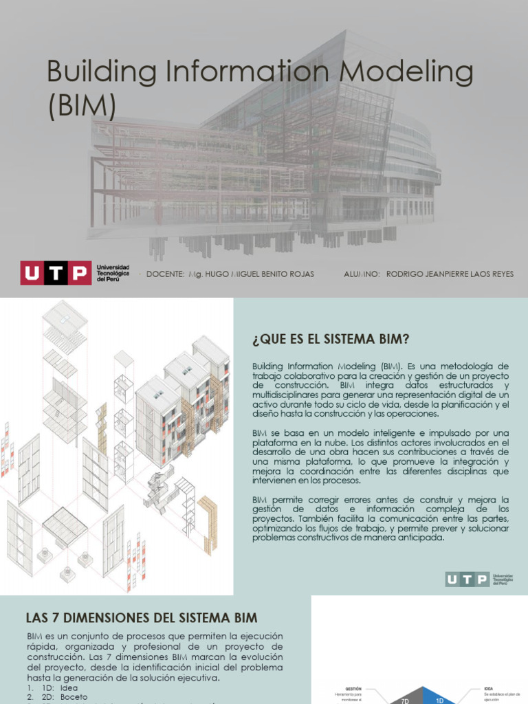 Introducción al Building Information Modeling (BIM) | PDF | Diseño ...