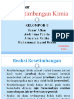 Kesetimbangan Kimia (Kelompok 8)