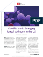 Candida Auris Emerging Fungal Pathogen in The Us.7