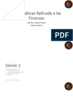 Matemáticas Aplicada A Las Finanzas - Sesión2 - SecB