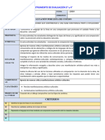 Instrumento de Evaluación 3 Sobre Las Lineas