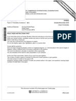 University of Cambridge International Examinations General Certificate of Education Advanced Subsidiary Level and Advanced Level