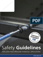 Cejn Ultra High Pressure Safety Guidelines