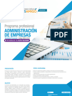 Administracion Empresas Presencial MED