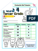 Examen 3° Segundo Trimestre