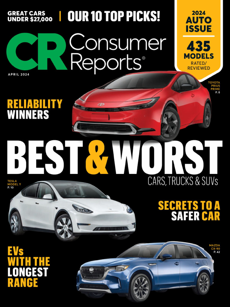 Consumer Reports - April 2024 | PDF