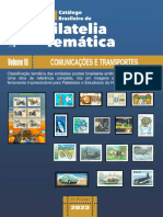 Catálogo Brasileiro de Filatelia Temática - Transportes e Comunicações