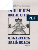 Jean-Pierre Martinet - Nuits Bleues, Calmes Bières