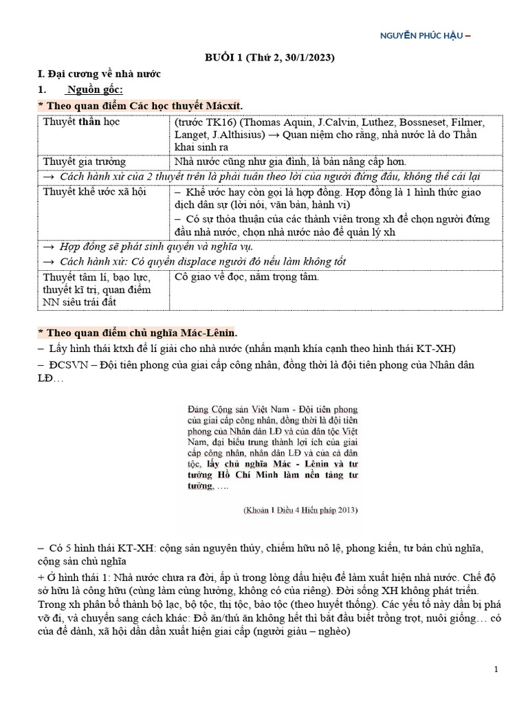 PLĐC Note | PDF